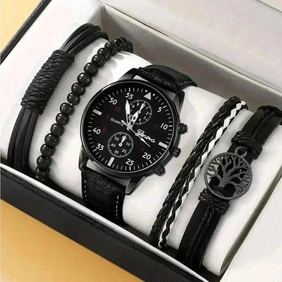 Watch with Bracelet Set - Picture 1 of 4